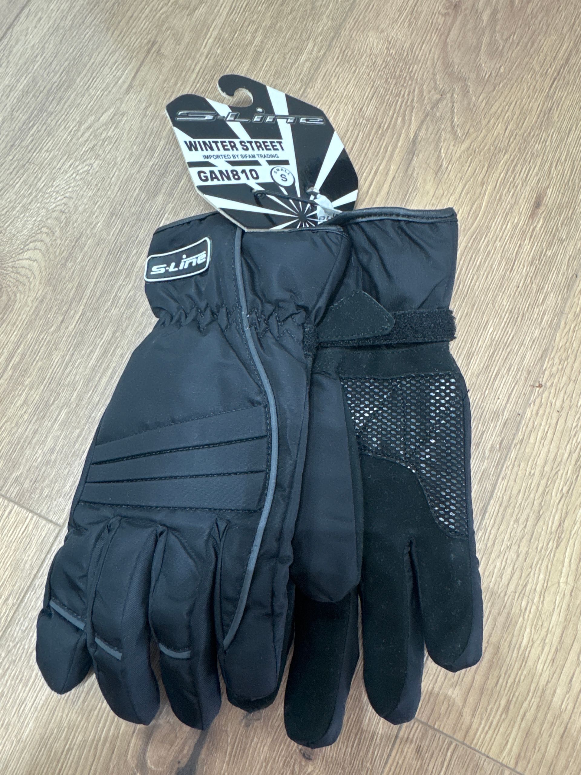 GLOVE BLACK NYLON S GAN810S