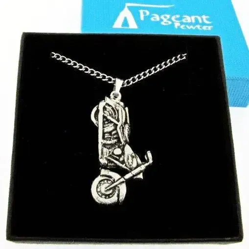 Classic Motorbike Pendant