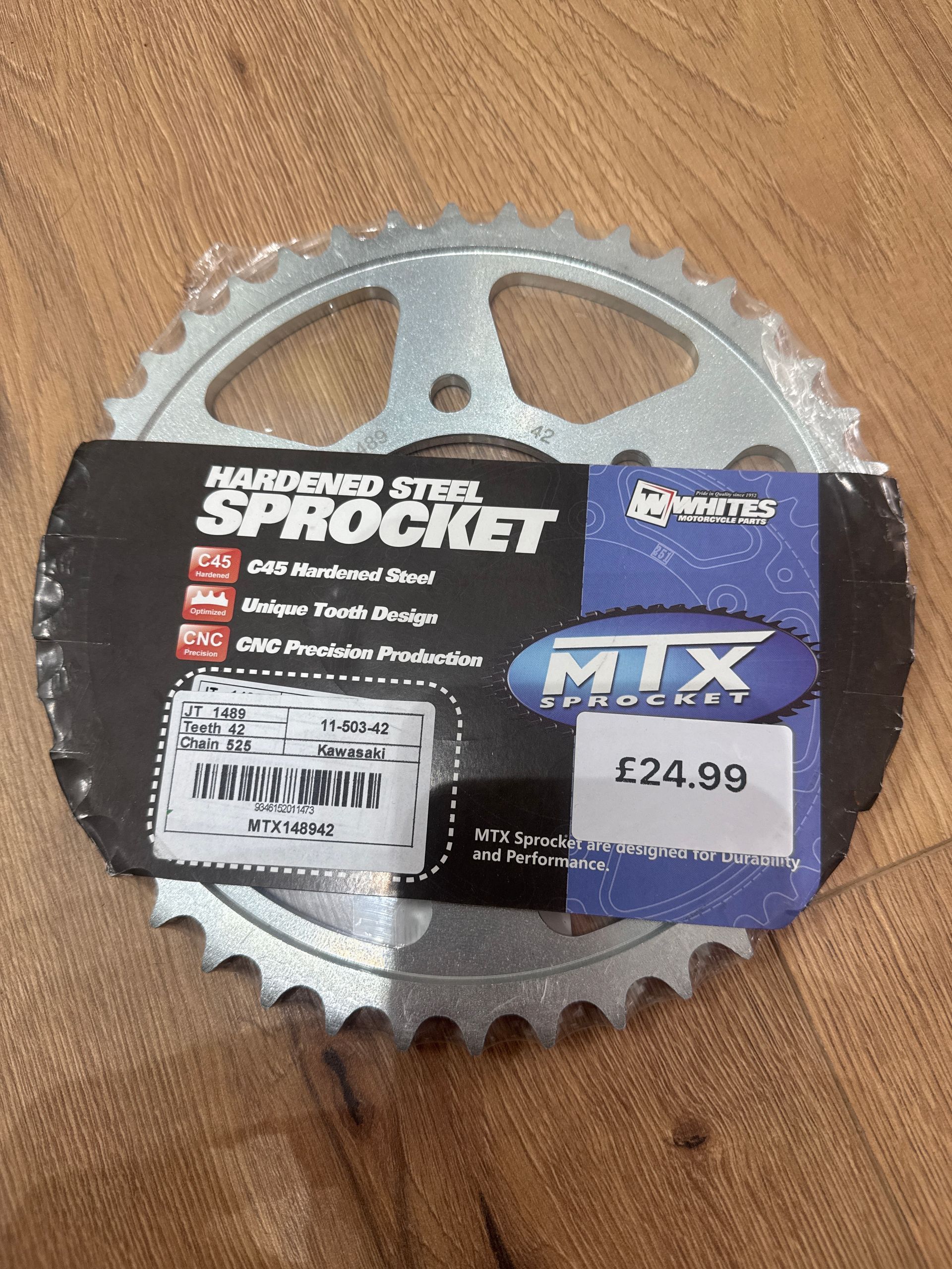 Triple S 1489-42 Steel Rear Sprocket