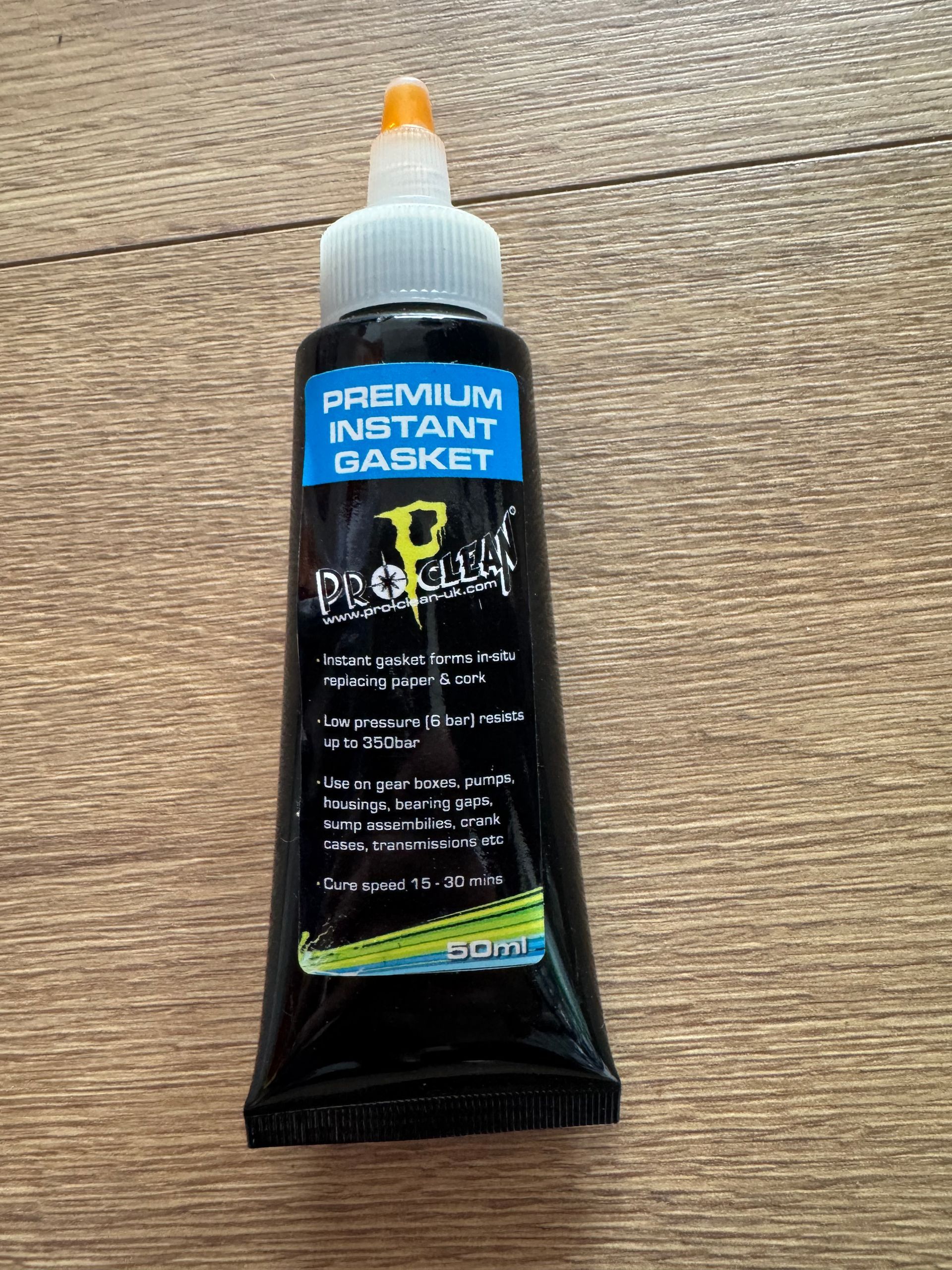 Proclean instant gasket