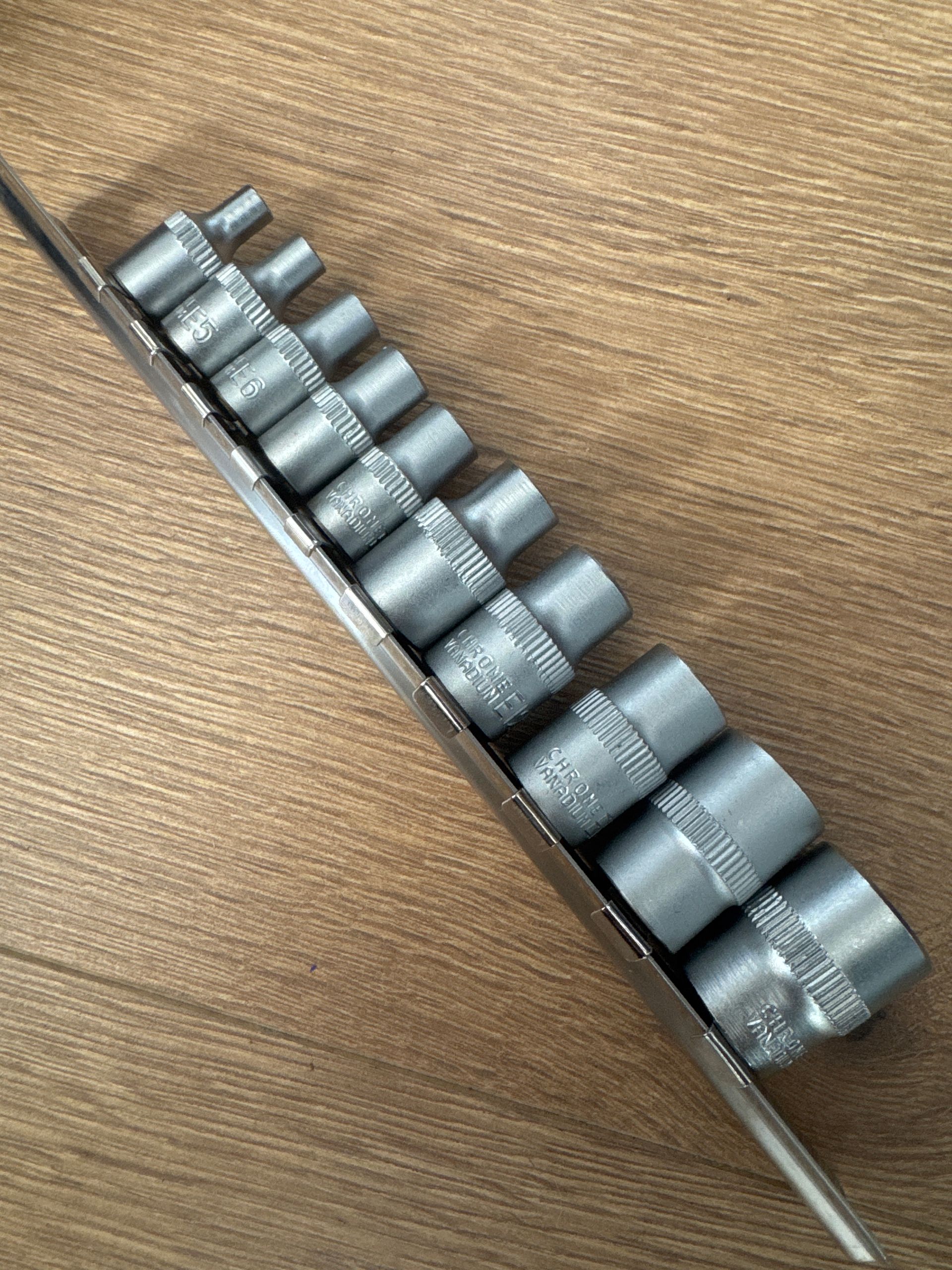 10pc female star socket set