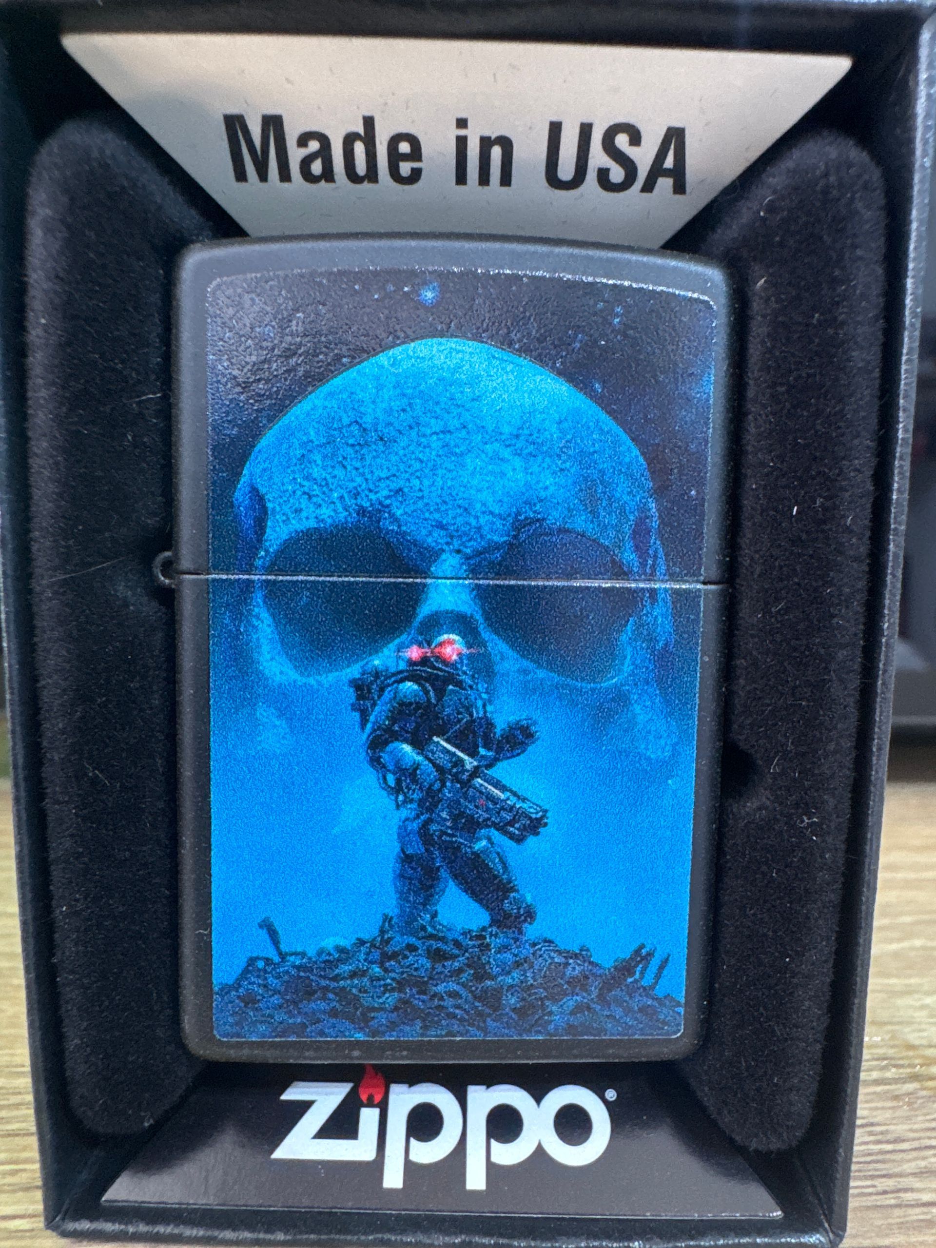 Zippo Space Soldier