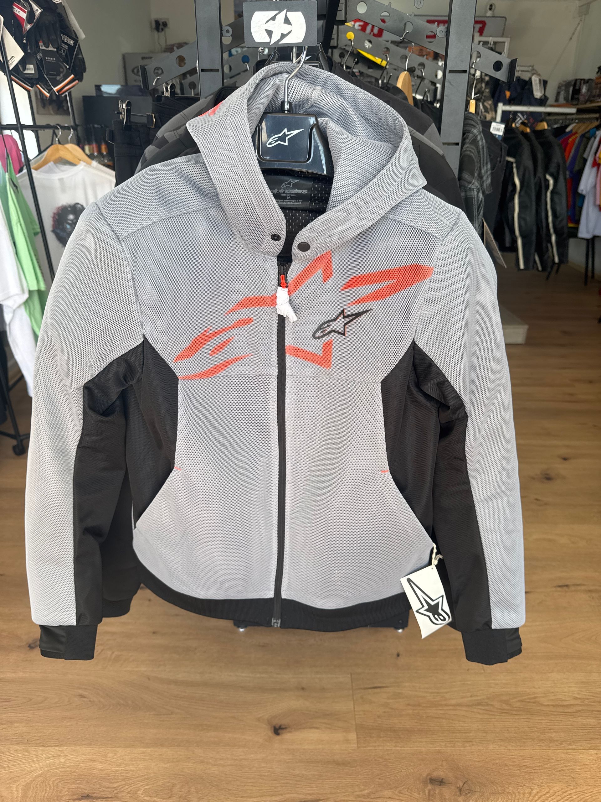 Chrome Superairflow Hoodie Blk/Mid/Gry/Red