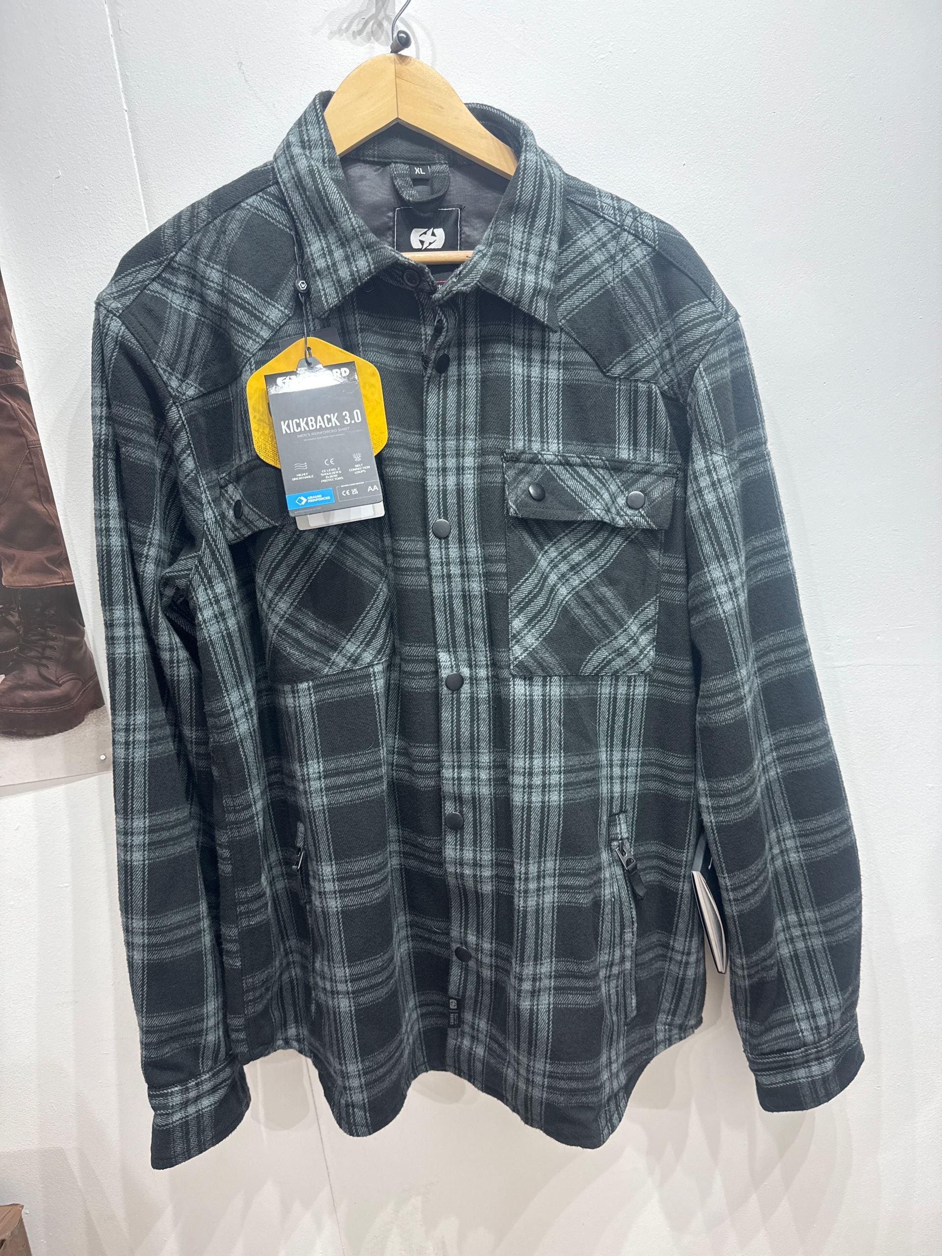 Kickback 3.0 MS Shirt Grey 2XL
