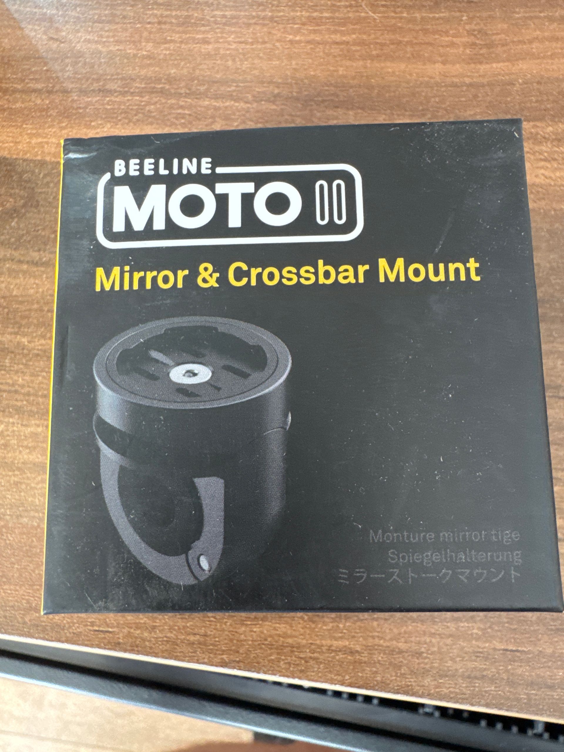 Beeline Moto 2 Mirror & Crossbar Mount