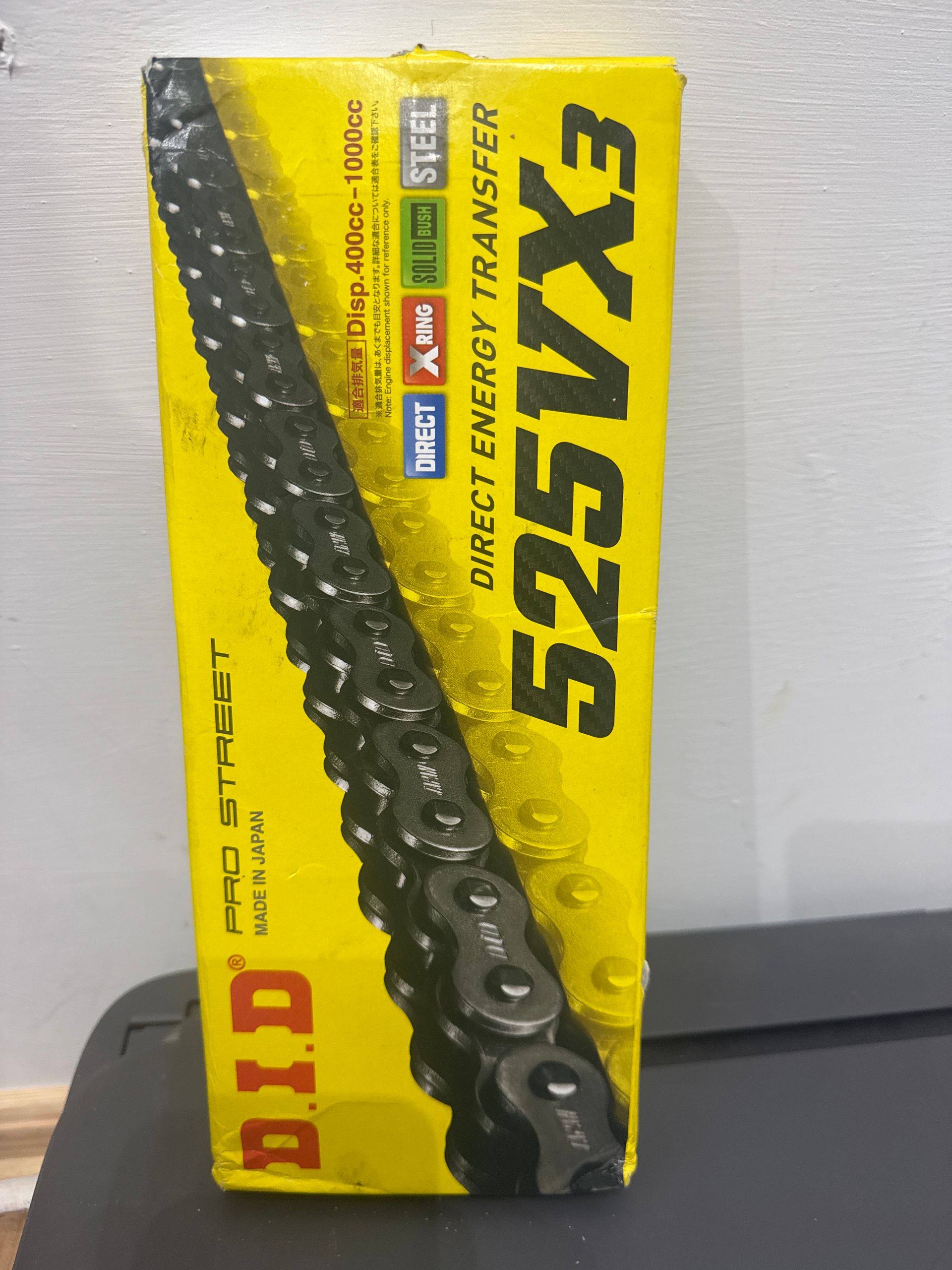 DID Pro Street 525-114 VX3 Black
