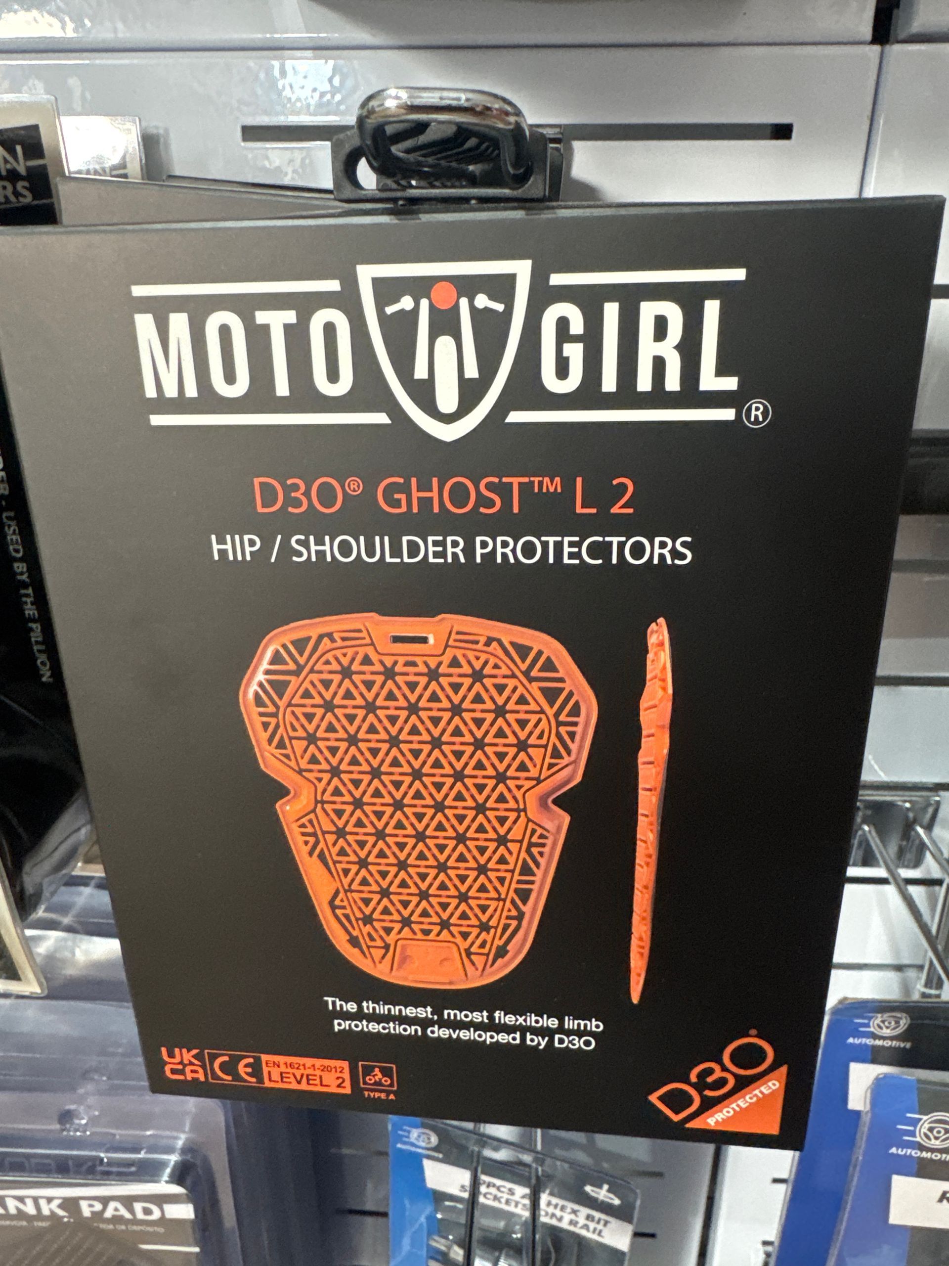 D30 Ghost L2 Hip/Shoulder Protector Pair