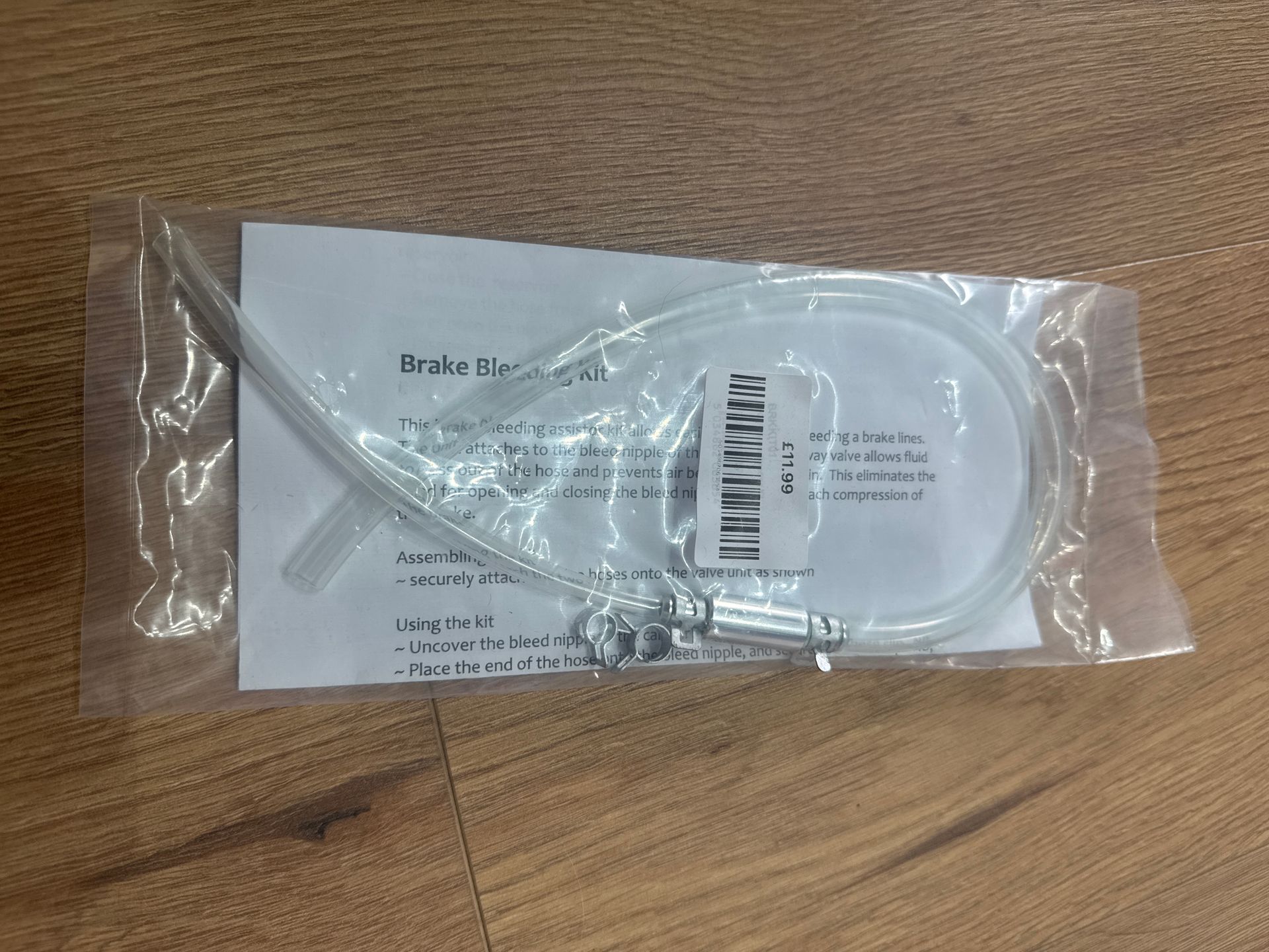 BikeIt Brake Bleeding Kit