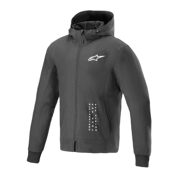 Alpine Radium Tech Hoodie Blk/White XL
