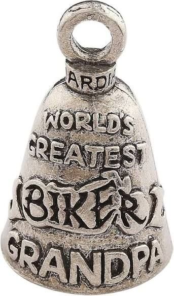 Worlds Greatest Biker Grandpa Guardian Bell