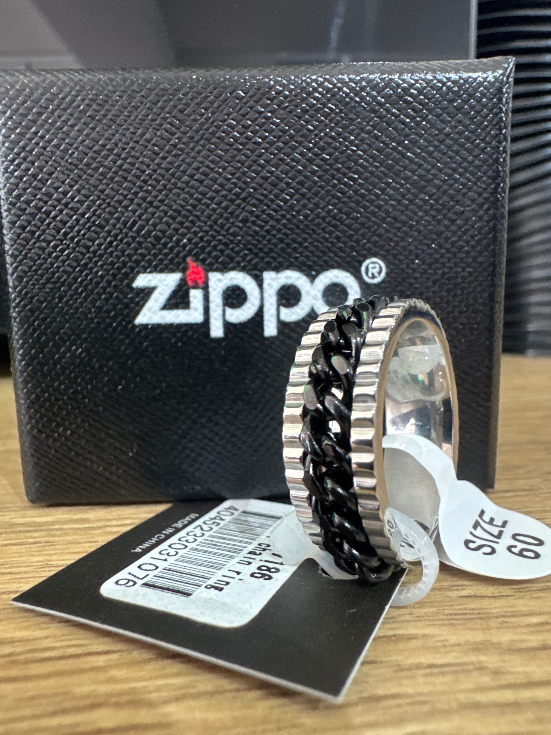 Zippo Chain Link Ring