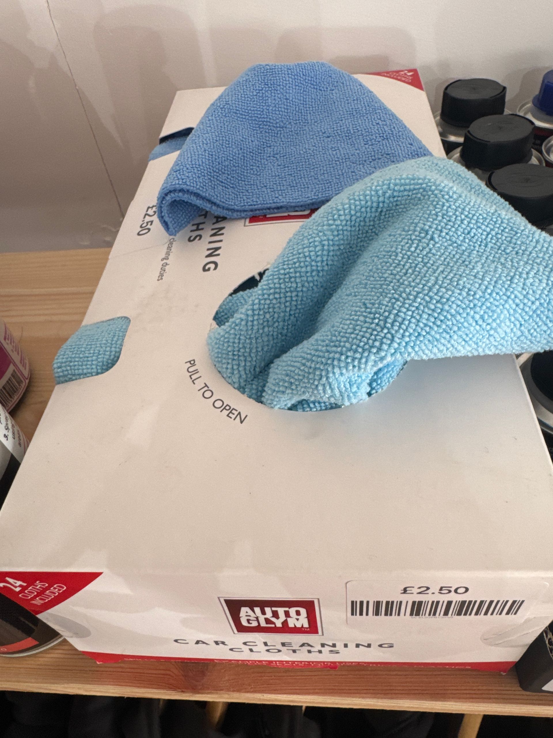 Auto glym cleaning cloth