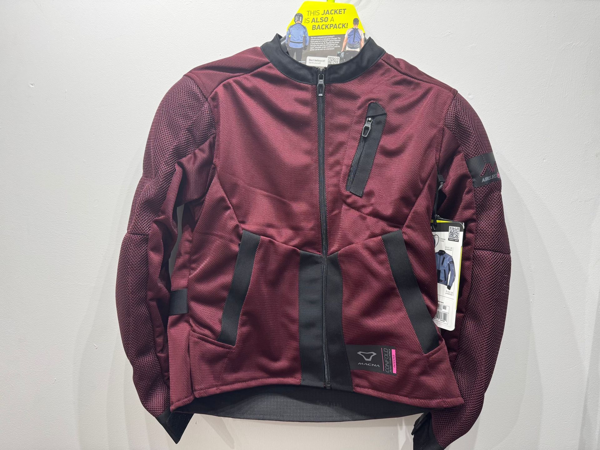 Macna Torida Bordeaux Black XL