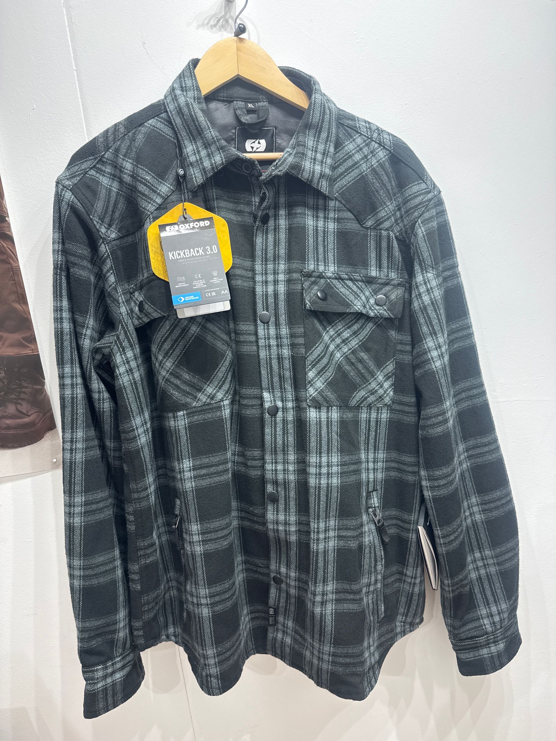 Kickback 3.0 MS Shirt Grey XL