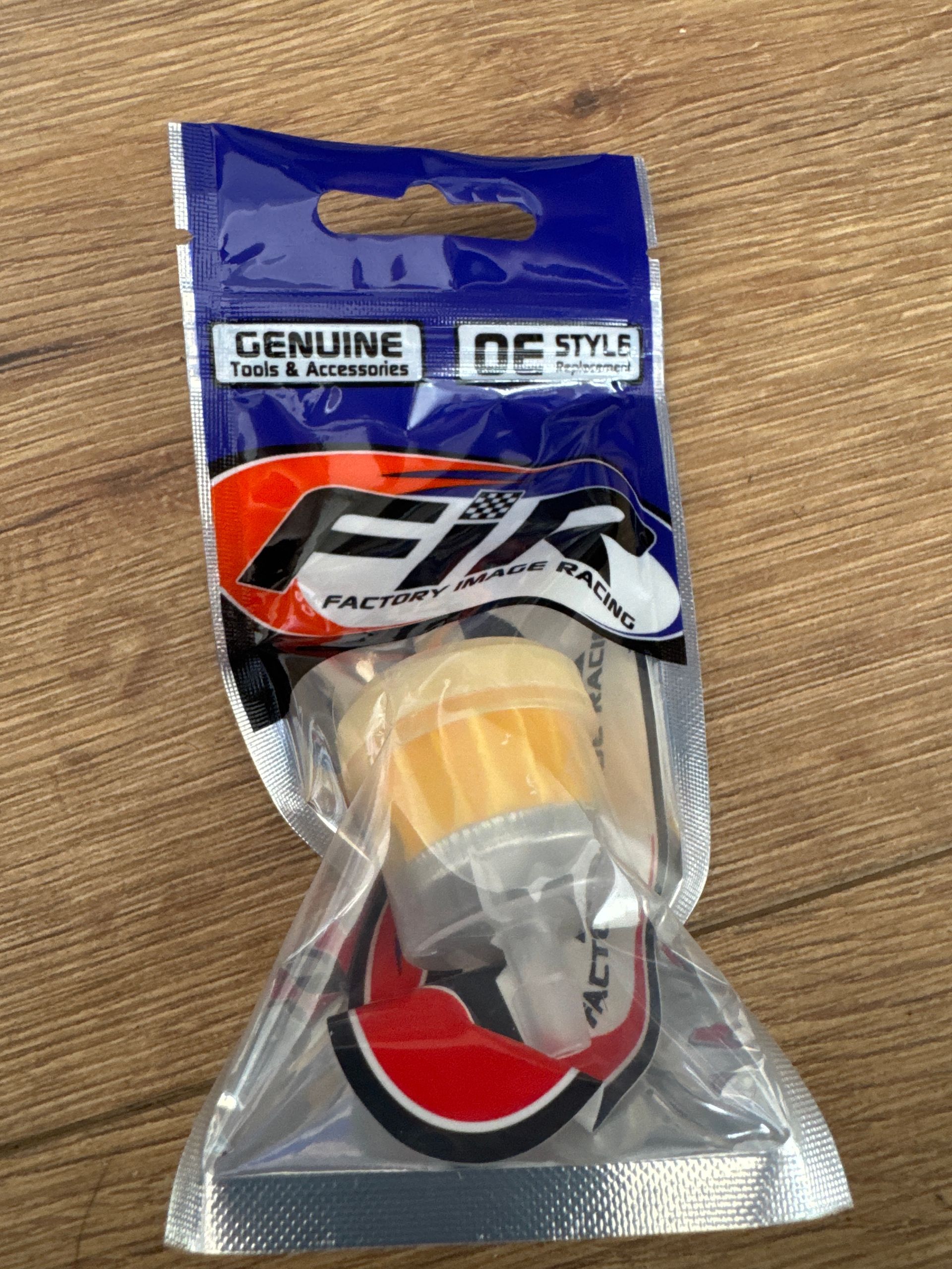 FUEL FILTER STRAIGHT 6mm PIPE EACH