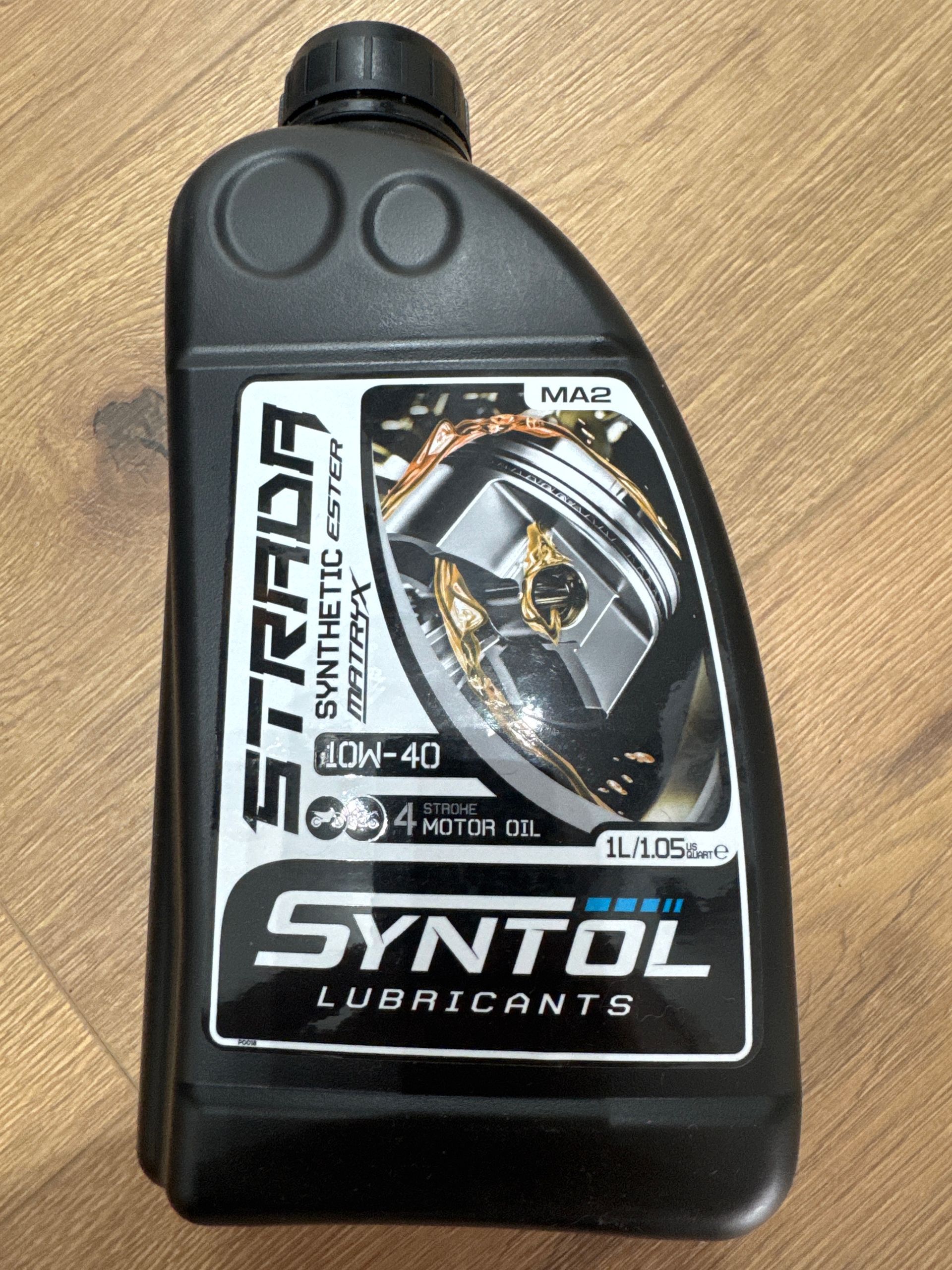 Syntol Strada 4T 10W-40 1Ltr Synthetic