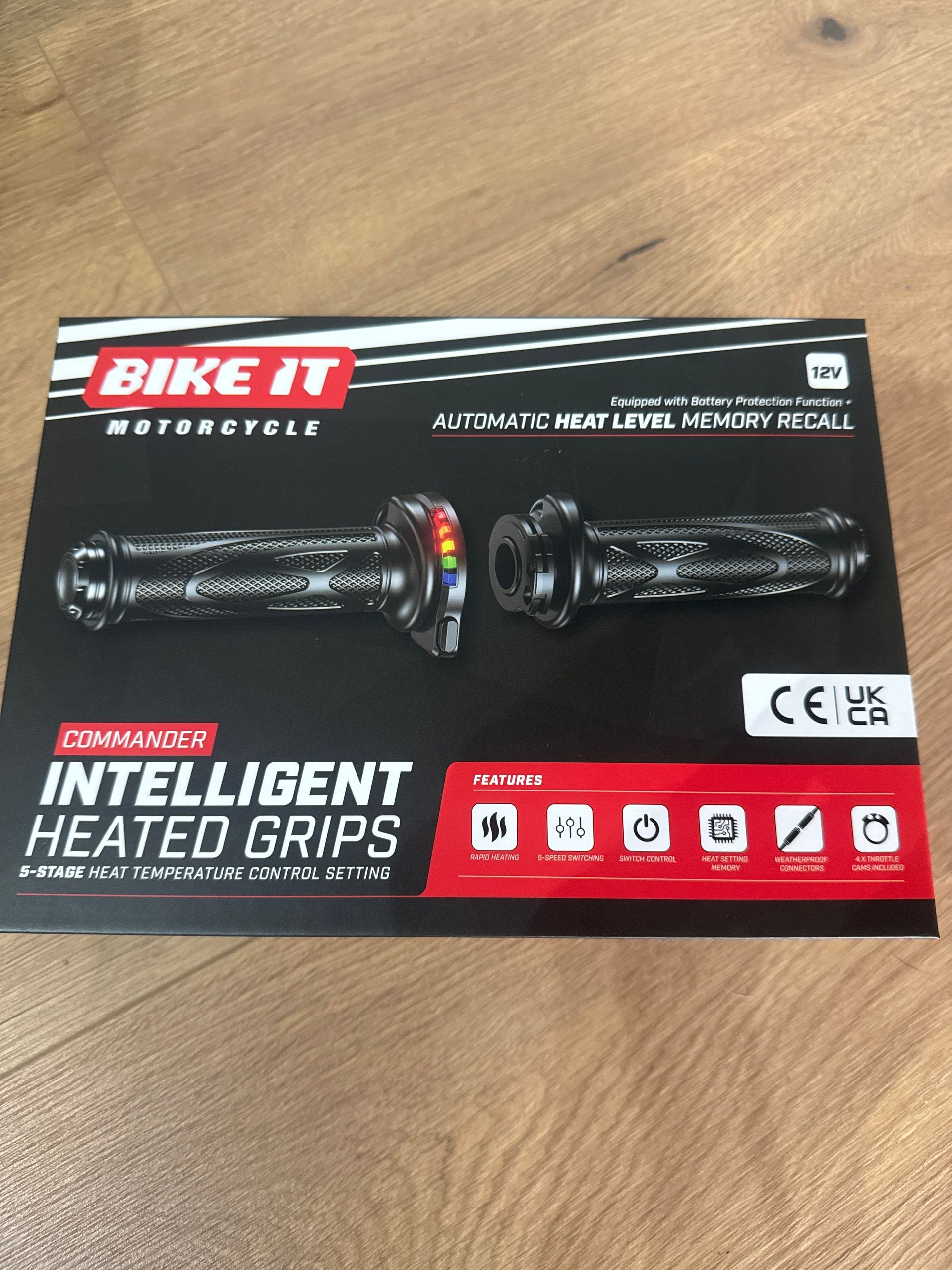 BikeIt Commander Heated Grips