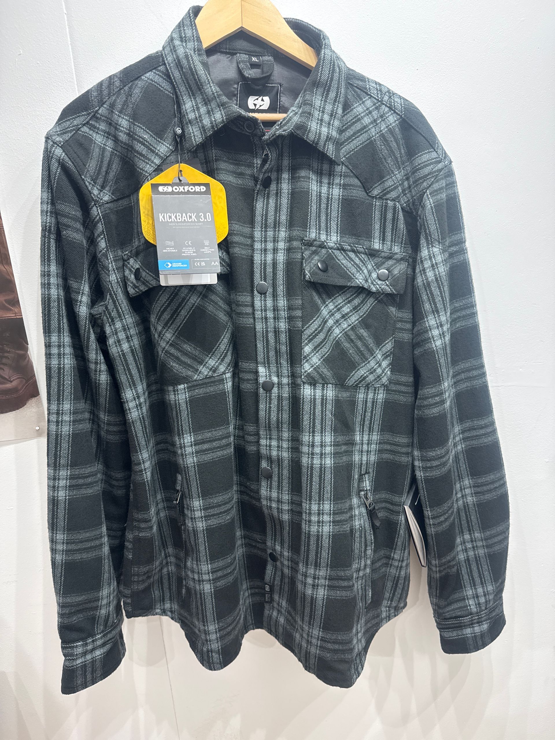 Kickback 3.0 MS Shirt Grey M