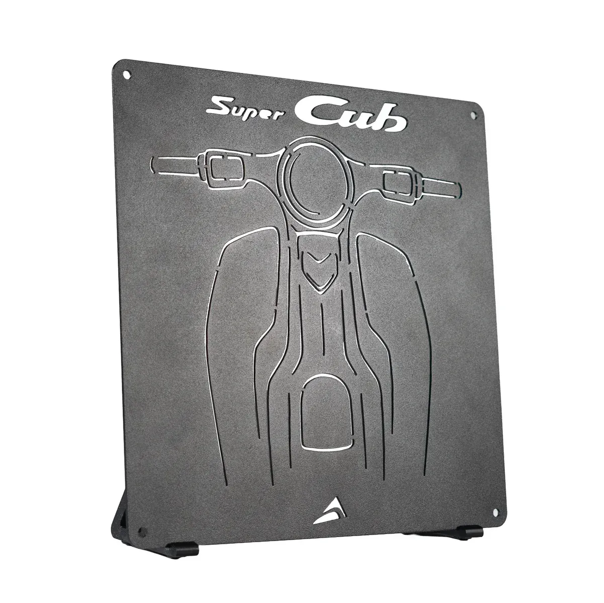 Pyramid Metal Plaque Honda Super Cub