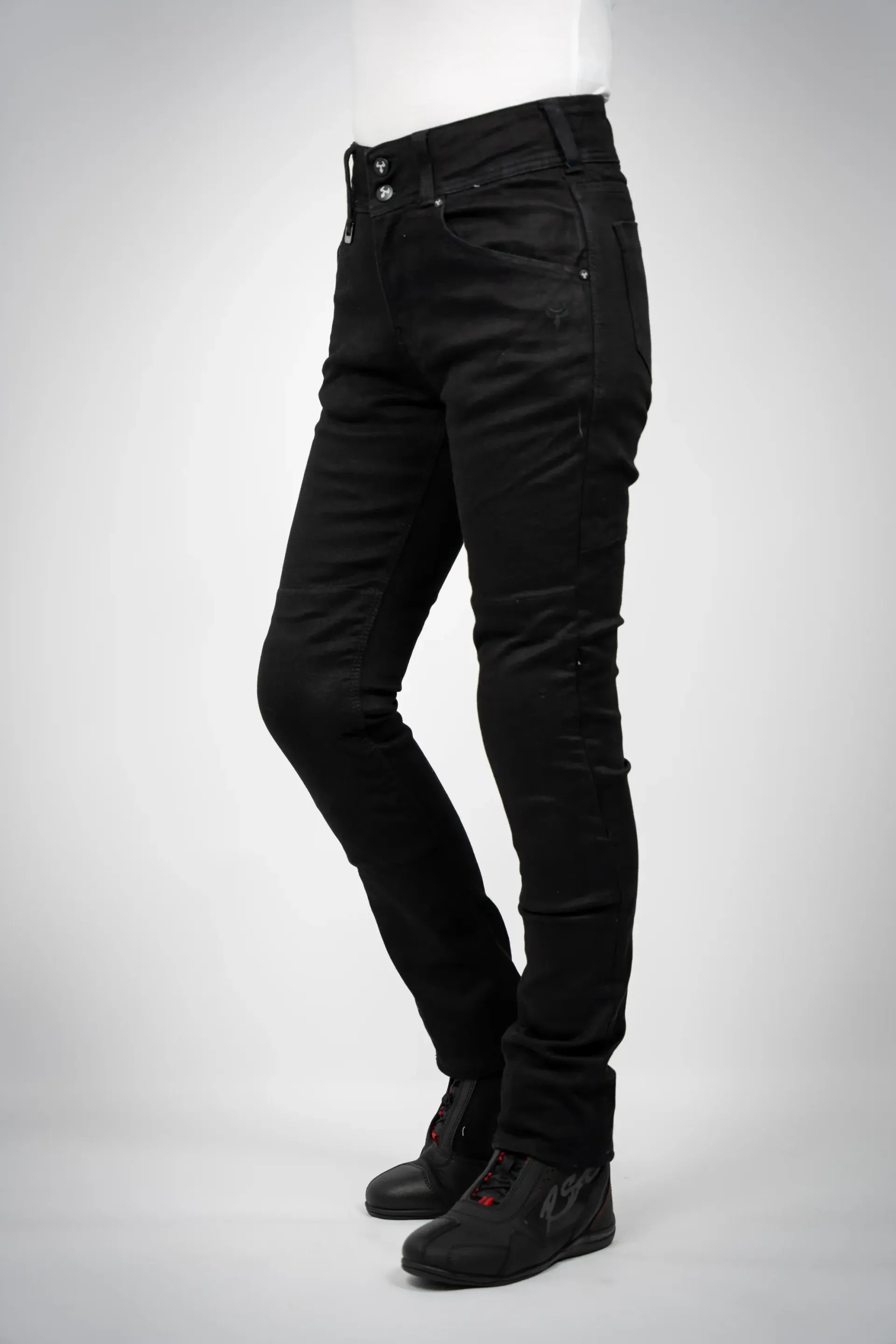 Bull-It Guardian Black Ladies Straight Short 10