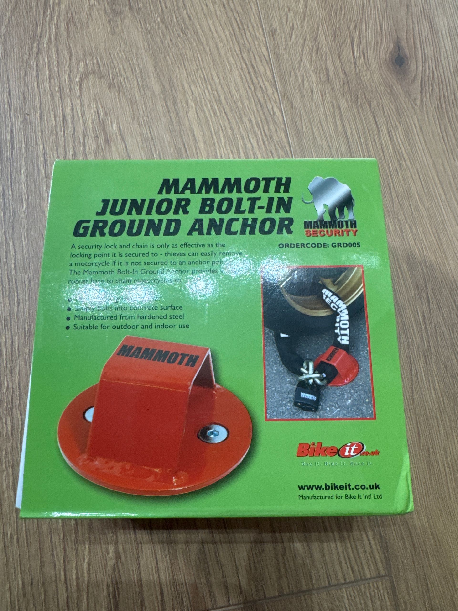 Mammoth Junior 2 Ground Anchor