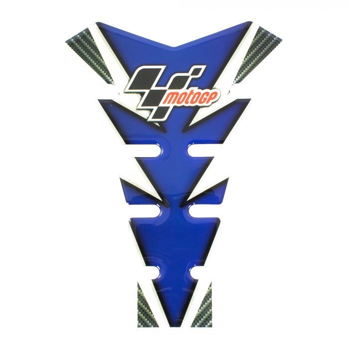 MotoGP Tank Pad Blue/Carbon