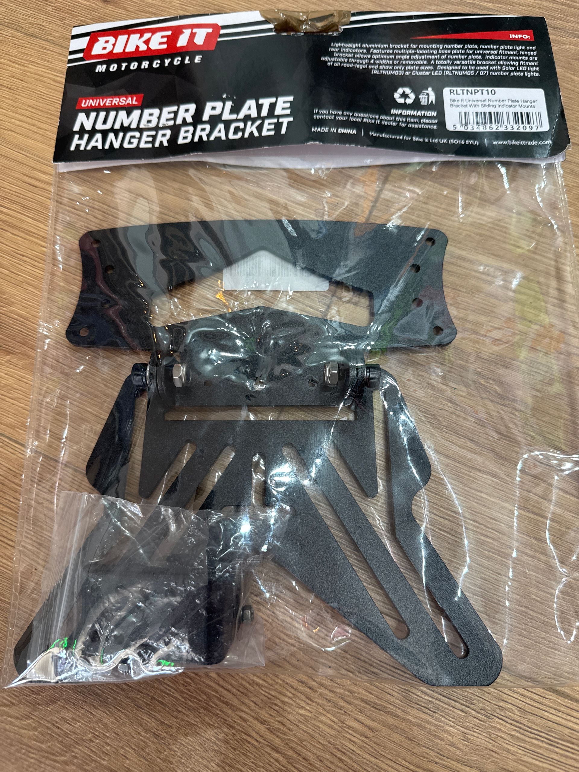 Uni Number Plate Holder/Slide Indicator Mounts