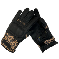 Bessie Gloves Leopard Large