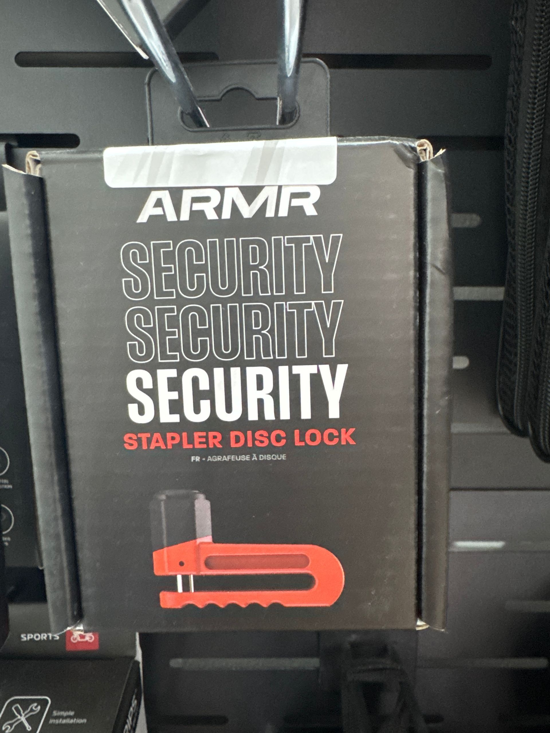 Armr Stapler Disc Lock
