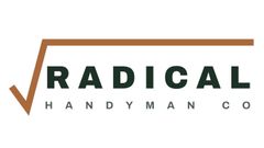 Radical Handyman Co logo, a copper check mark above the company name