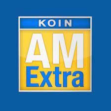 KOIN AM Extra logo: White text