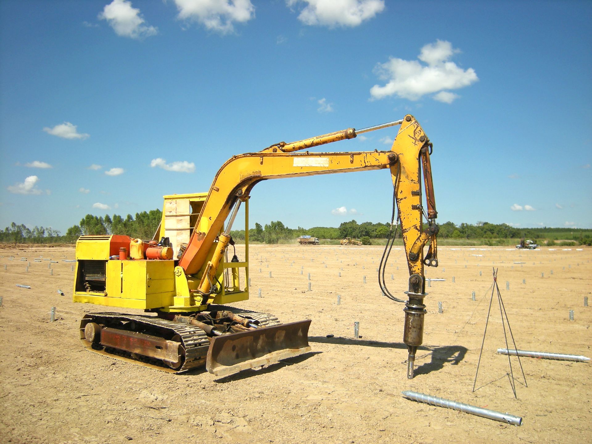 Screw Pile Driving Machine Screw Pile Driving Machine
