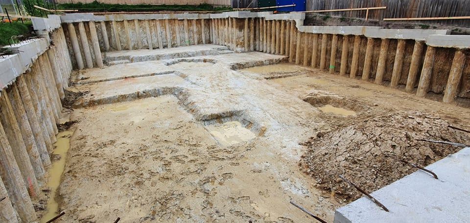 Basement — Toorak, VIC — A Access Piling and Rock Drilling Basement — Toorak, VIC — A Access Piling and Rock Drilling