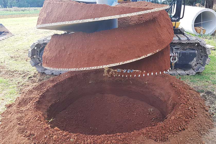 Drilling Using LDP — Toorak, VIC — A Access Piling and Rock Drilling Drilling Using LDP — Toorak, VIC — A Access Piling and Rock Drilling