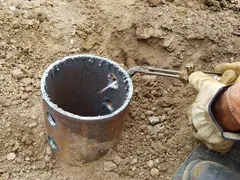 Screw Piles — Toorak, VIC — A Access Piling and Rock Drilling Screw Piles — Toorak, VIC — A Access Piling and Rock Drilling