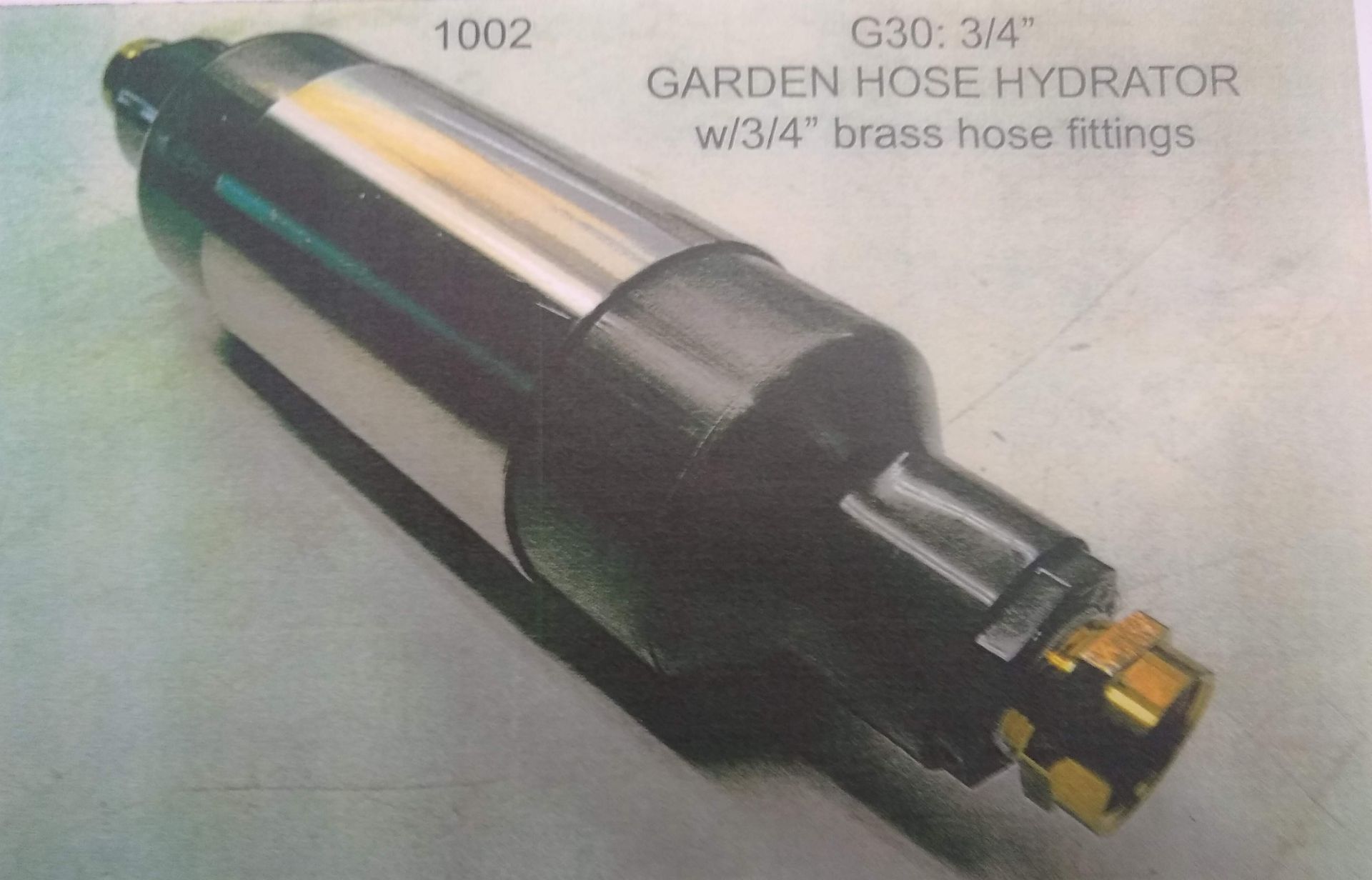 1 inch Structured Water Unit with 3/4