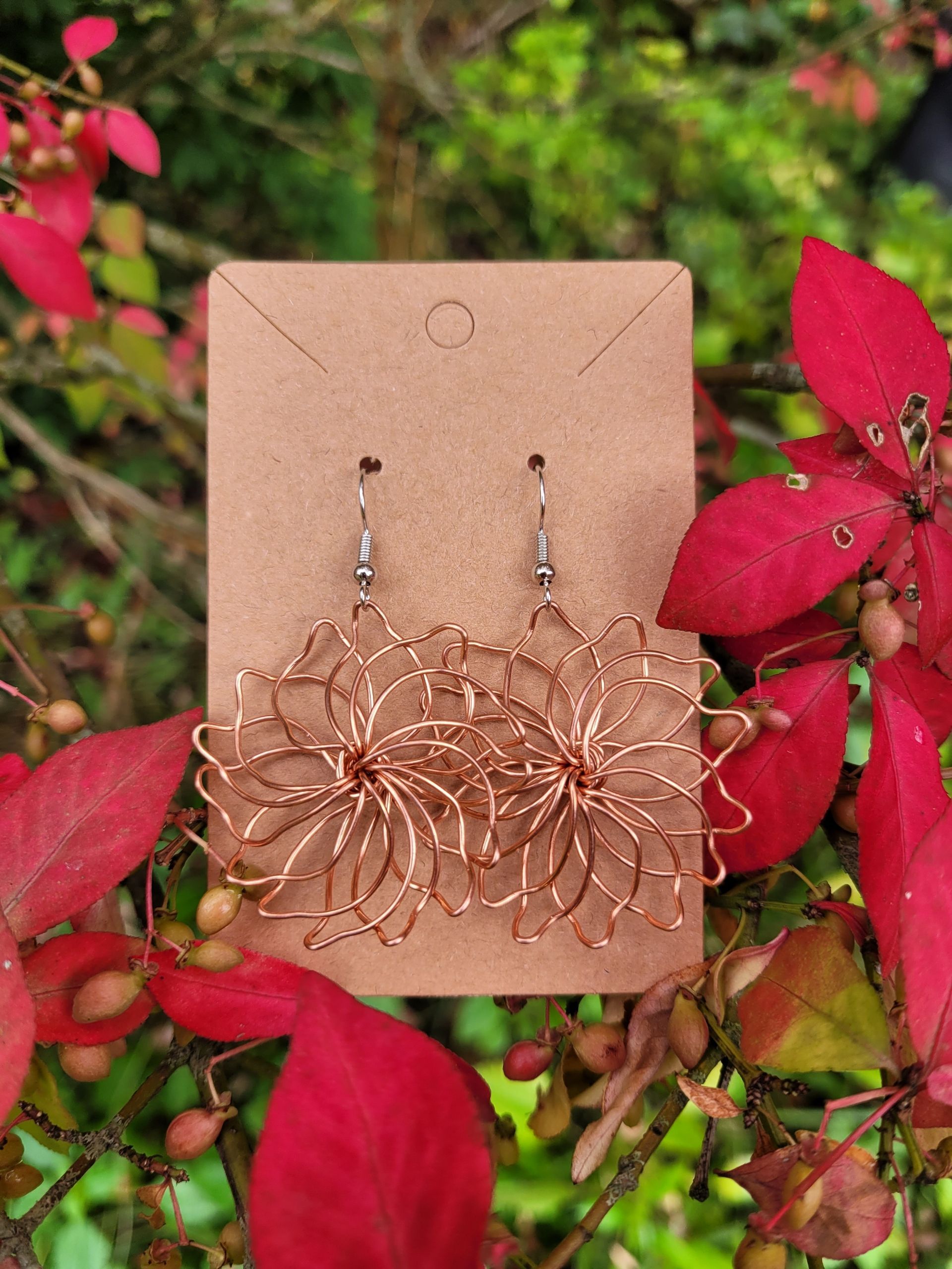 Copper Earrings