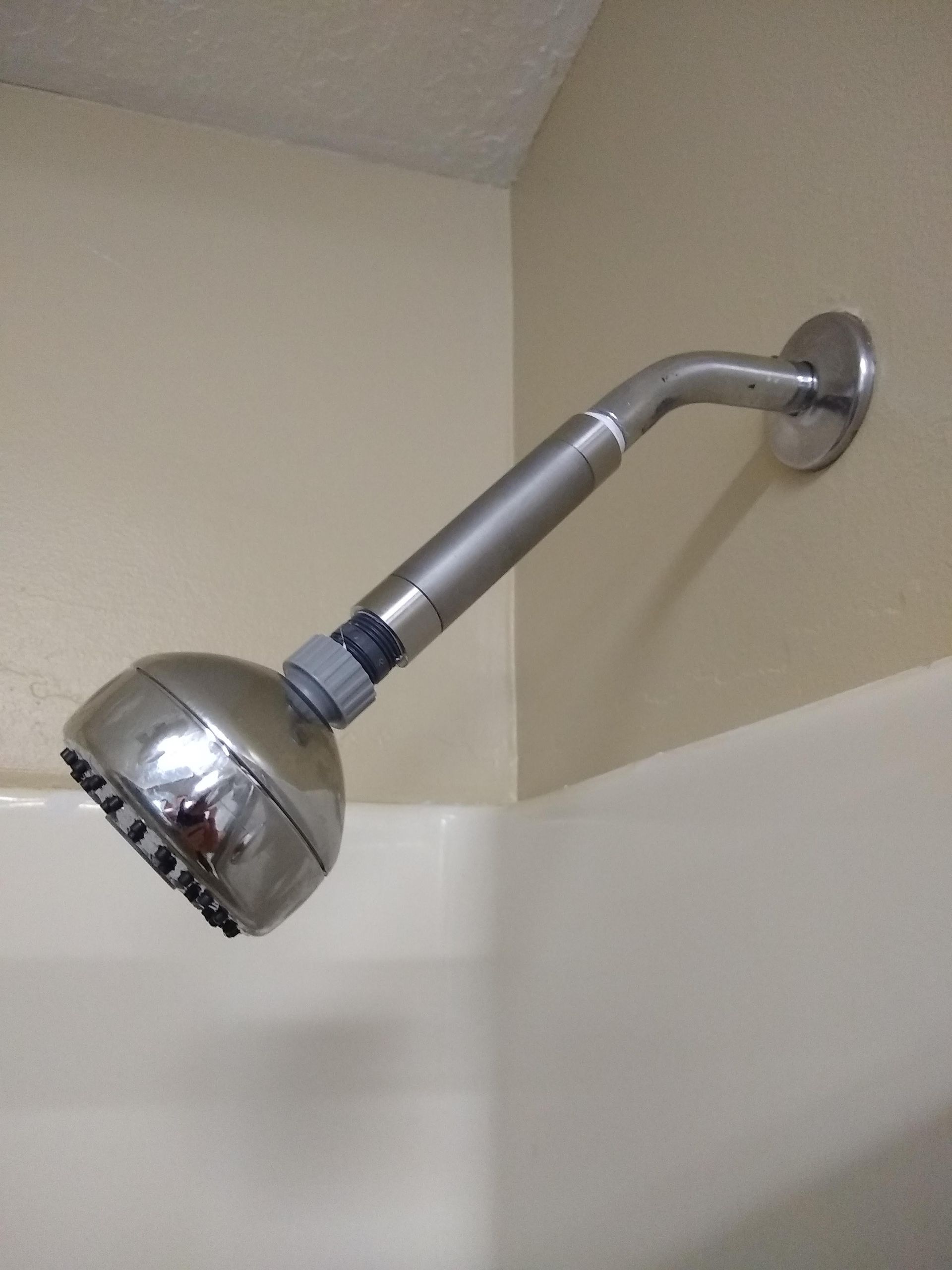Structured Water Shower Unit Attachment