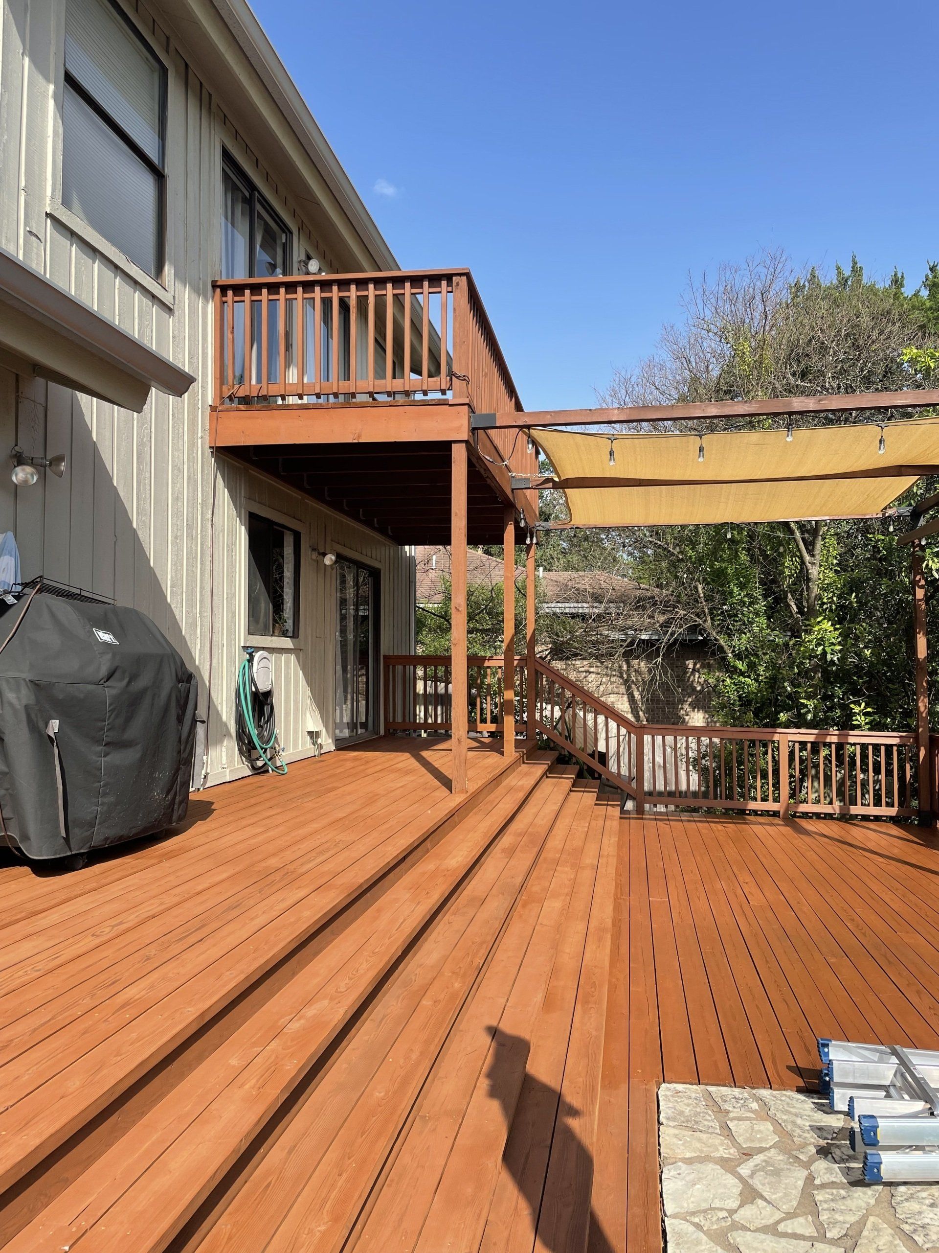 Deck staining Austin TX