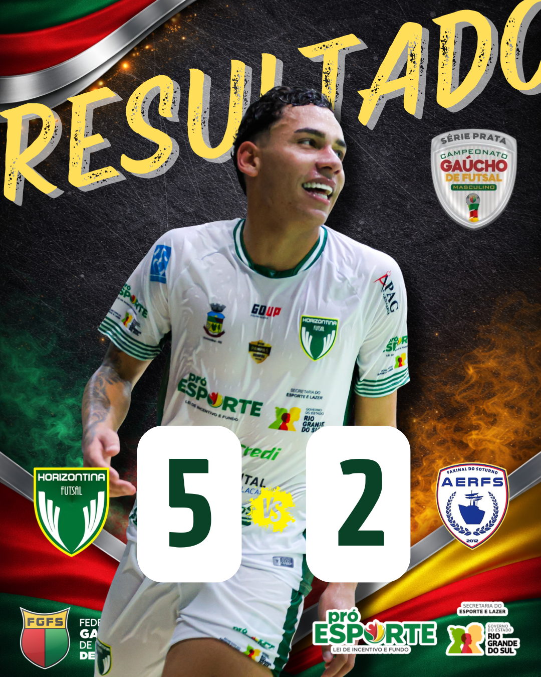Próxima partida da liga gaúcha:
Horizontina e Guarany Espumoso, dia 28 de junho, em casa.