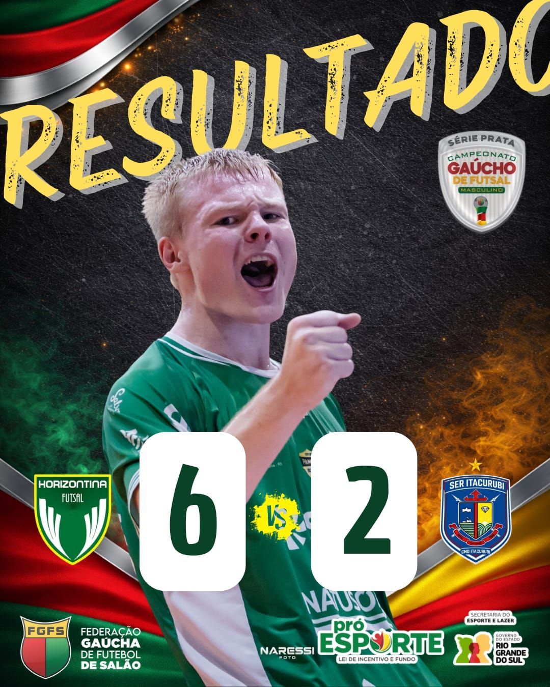 Próxima partida da liga gaúcha:
Horizontina e Guarany Espumoso, dia 28 de junho, em casa.