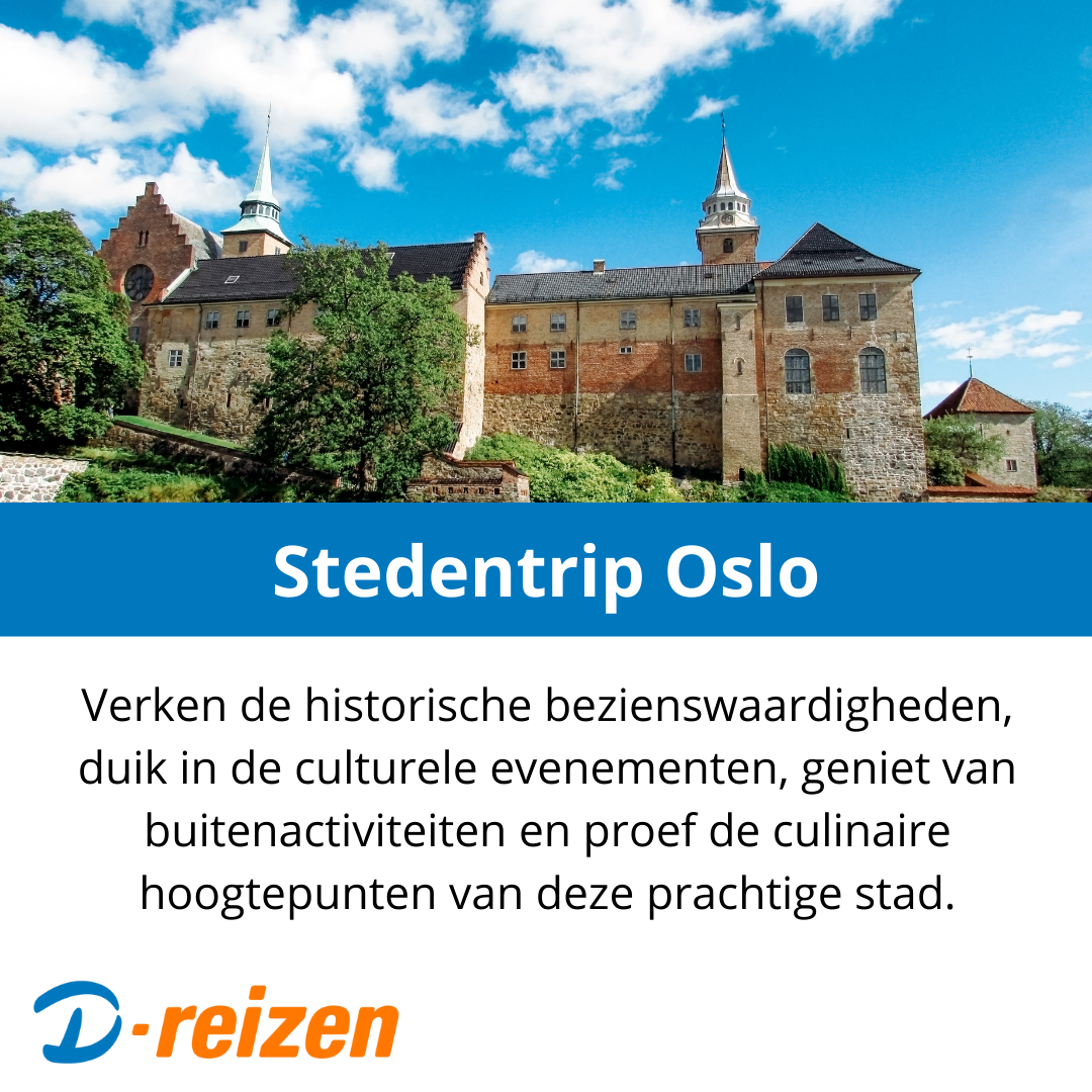 Een foto van een kasteel met het woord oslo erop