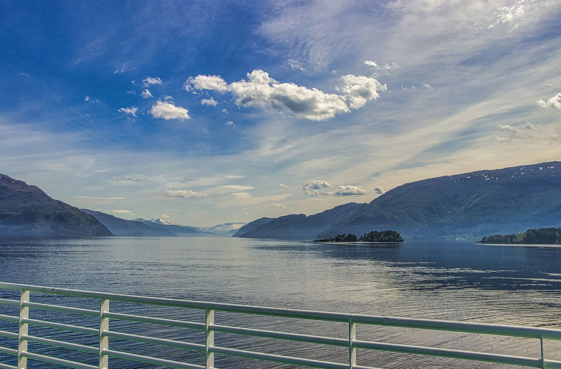 Cruise Noorwegen op fjord