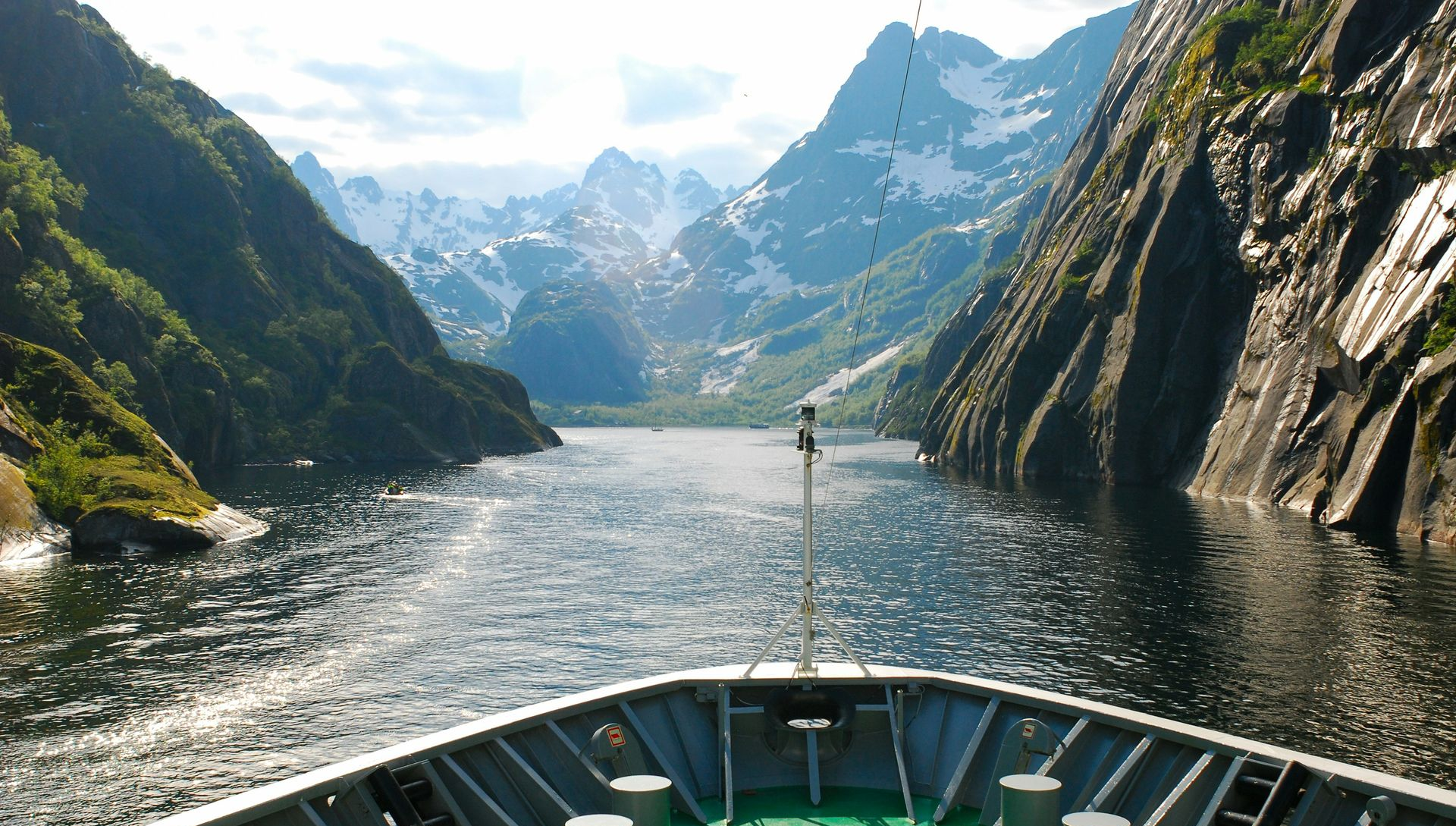 Cruise Noorwegen, dek