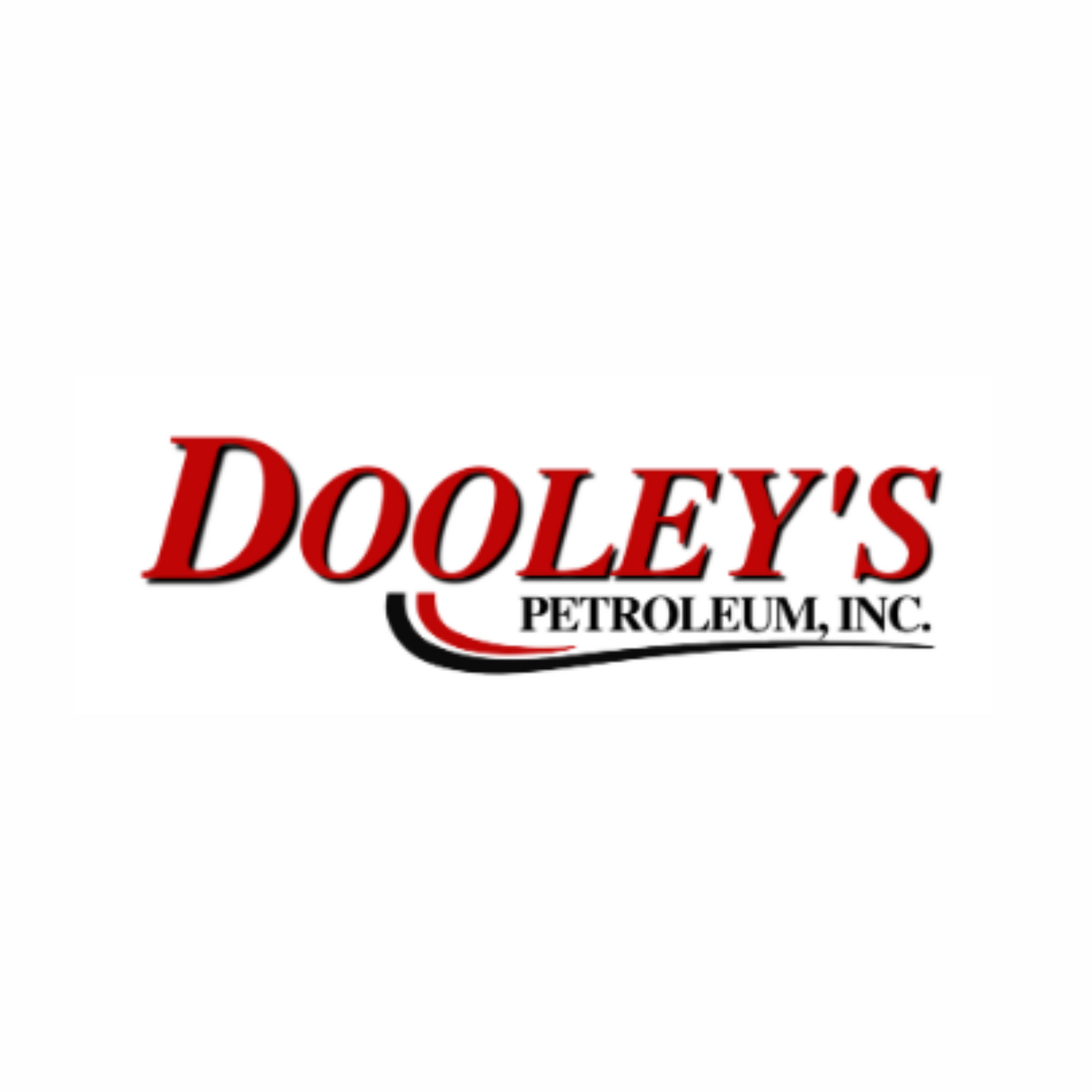 Dooley’s Petroleum, Inc. logo in red and black on a white background
