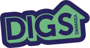 Digs Swansea Logo | Student Accommodation Swansea