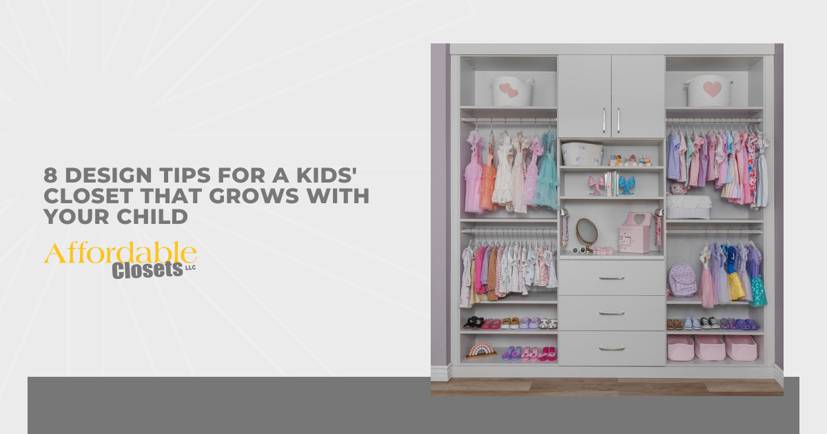 8 Design Tips for a Kids' Closet That Grows With Your Child