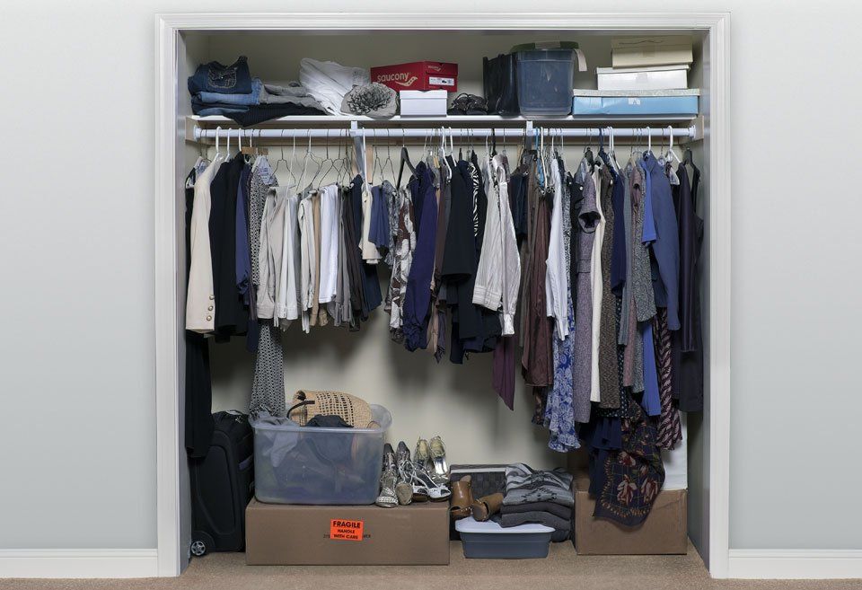 Before Custom Closet System