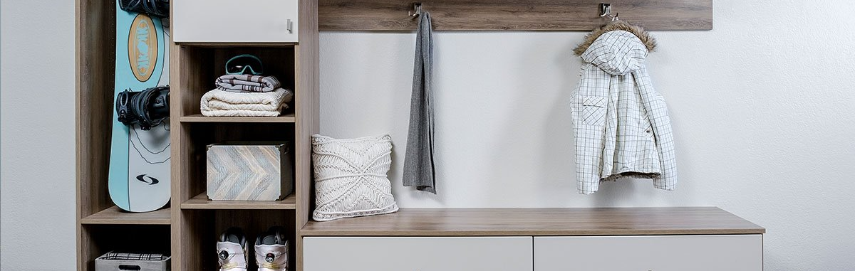 Custom Mudroom Cabinet System
