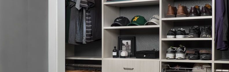 Custom Reach In Closet System